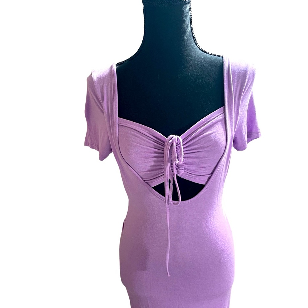 Muur Swag - Lavender- Small - Jersey Dress